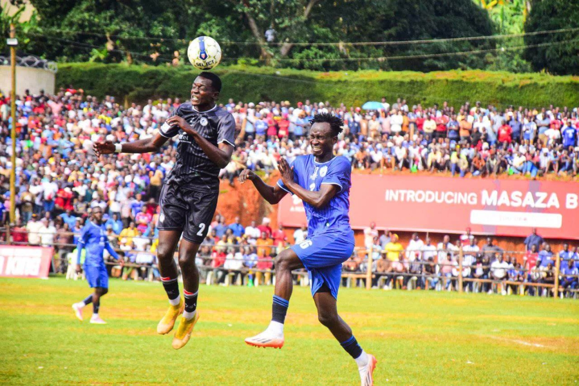 Players in one of the matches in the Masaza Cup 2025 tournament Players in one of the matches in the Masaza Cup 2025 tournament